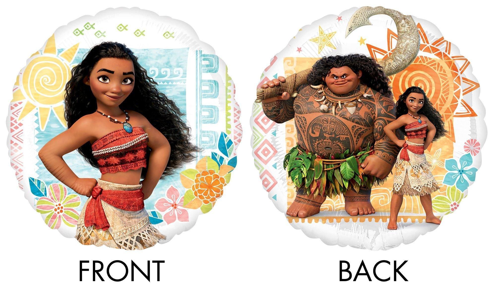 Premium Moana Foil Balloon Bouquet with Balloon Weight, 13pc